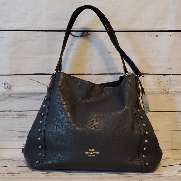 Coach Navy Blue Shoulder Bag - Picture 2 of 9